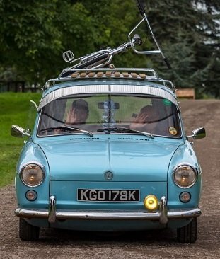 inside vw campervan