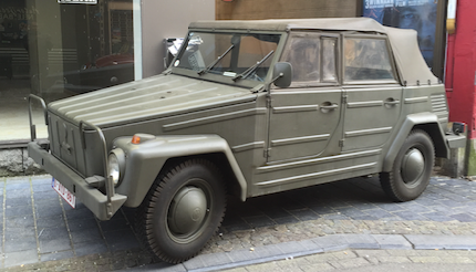 VW Trekker type 181 dashboard image.